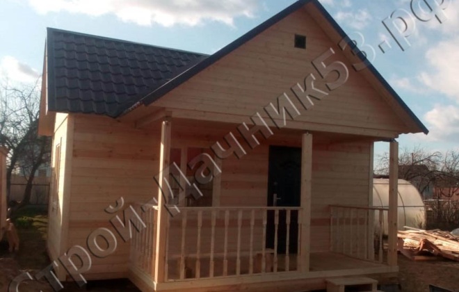 1 Брусовой дом ОД-2, 6×4, 32 м², Тверская область, Город Кимры (5)